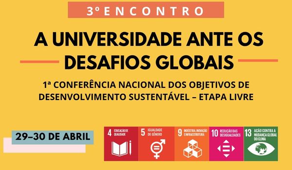 III Encontro A Universidade Ante Os Desafios Globais e 1� Confer�ncia Nacional dos ODS � Etapa Livre