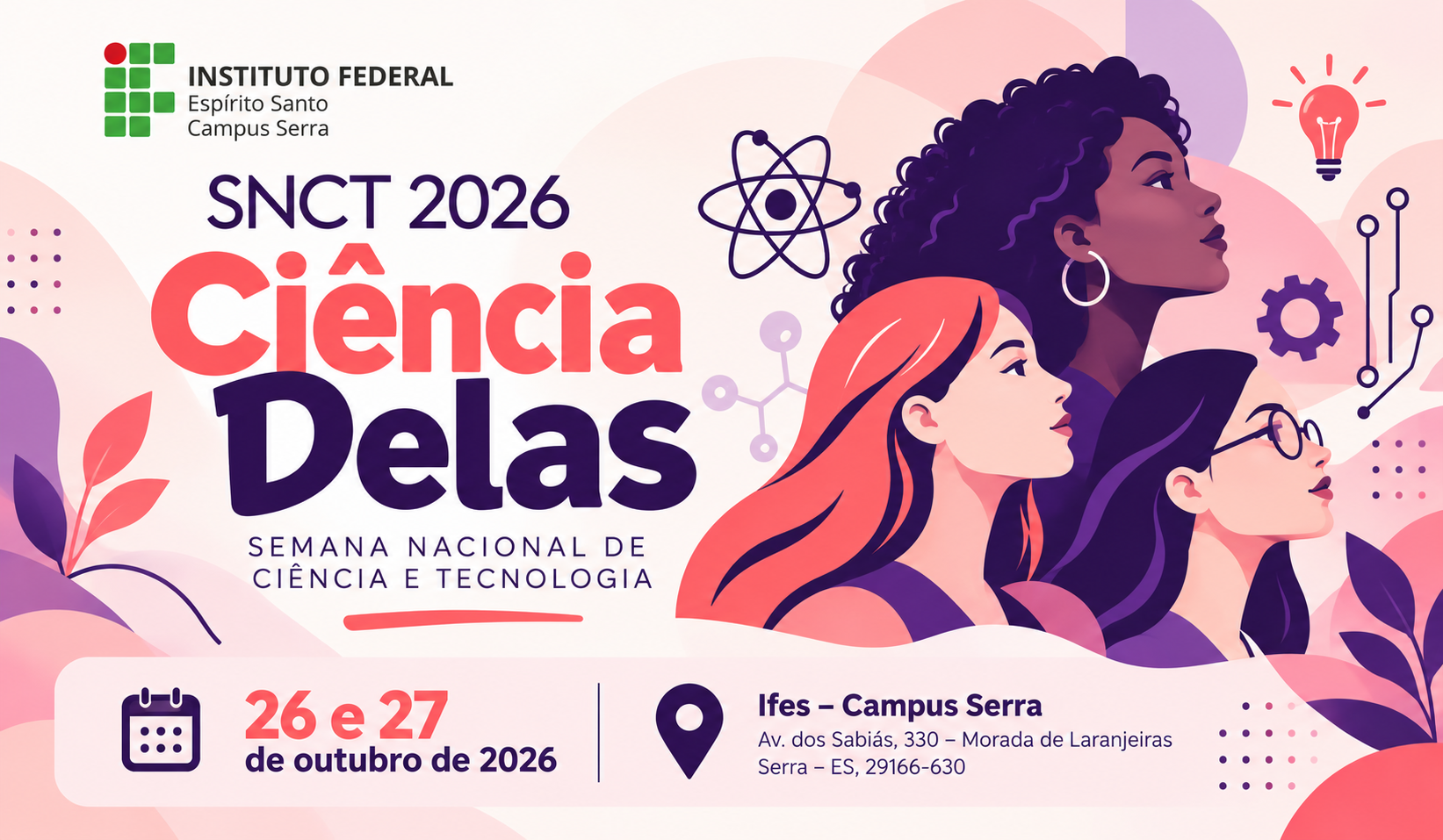 Semana Nacional de Ci�ncia e Tecnologia do Ifes-Serra - 2026